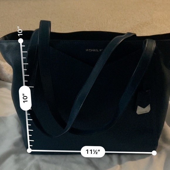 👜 Michael Kors Large Whitney Tote/Shoulder Bag in Vista Blue - Picture 11 of 13